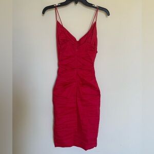 NWT Nicole Miller Collection Red Dress size 0